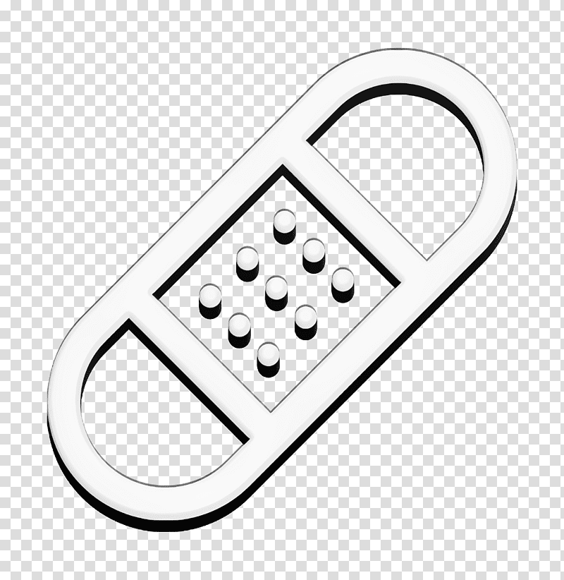 Plaster icon medical icon Web application UI icon, Corded Phone, Telephone, Padlock, Telephony, Remote Control, Computer Hardware transparent background PNG clipart