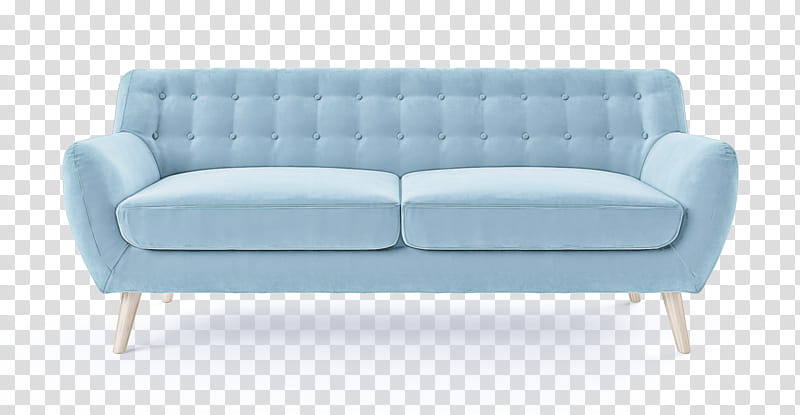 furniture couch blue turquoise loveseat, Sofa Bed, Studio Couch, Outdoor Sofa, Leather, Room, Chair, Armrest transparent background PNG clipart