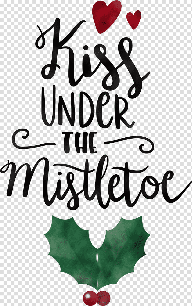 Kiss Under the Mistletoe Mistletoe, Grape, Flower, Calligraphy, Meter, Fruit, Tree transparent background PNG clipart