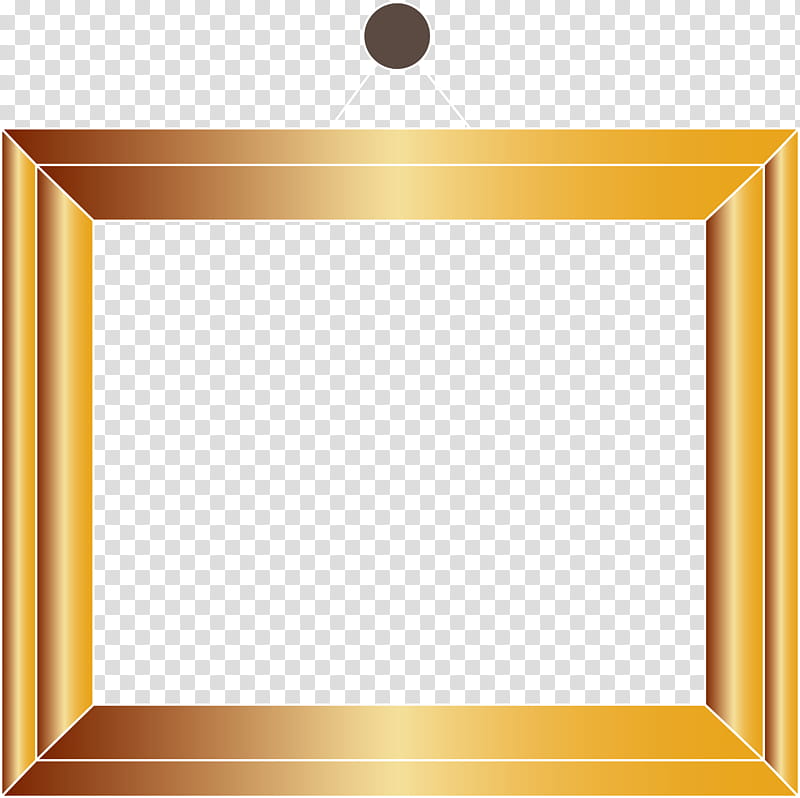 frame frame hanging frame, Frame, Frame, Hanging Frame, Angle, Yellow, Line, Varnish transparent background PNG clipart