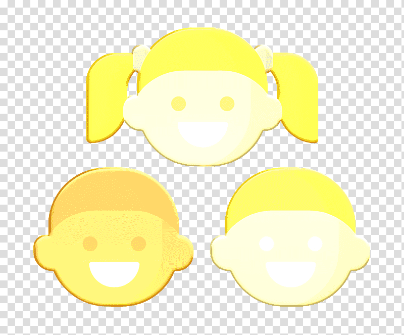 Boy icon Son icon Family Life icon, Smiley, Emoticon, Character, Yellow, Happiness, Cartoon transparent background PNG clipart