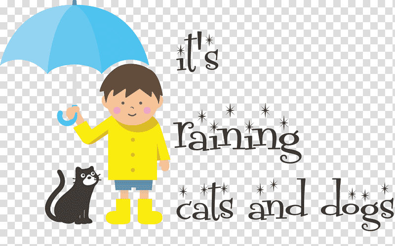 Raining rainy day rainy season, Logo, Cartoon, Meter, Yellow, Happiness, Line transparent background PNG clipart