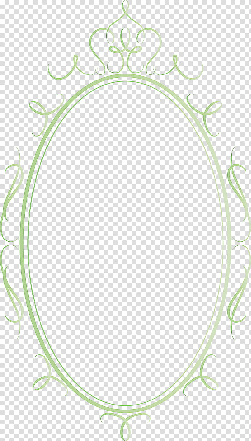Oval Frame, Magic Mirror, Ornament, Frame, Drawing, Watercolor Painting transparent background PNG clipart