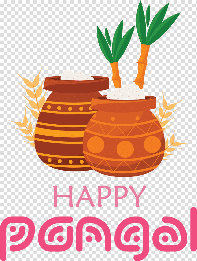 Happy Pongal Pongal, Drawing, Sugarcane, Cartoon transparent background PNG clipart
