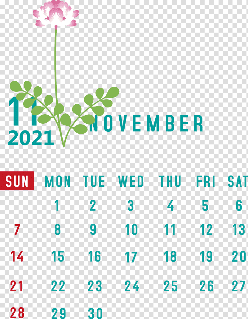 November 2021 Calendar November 2021 Printable Calendar, Logo, Leaf, Green, Tree, Meter, Line transparent background PNG clipart