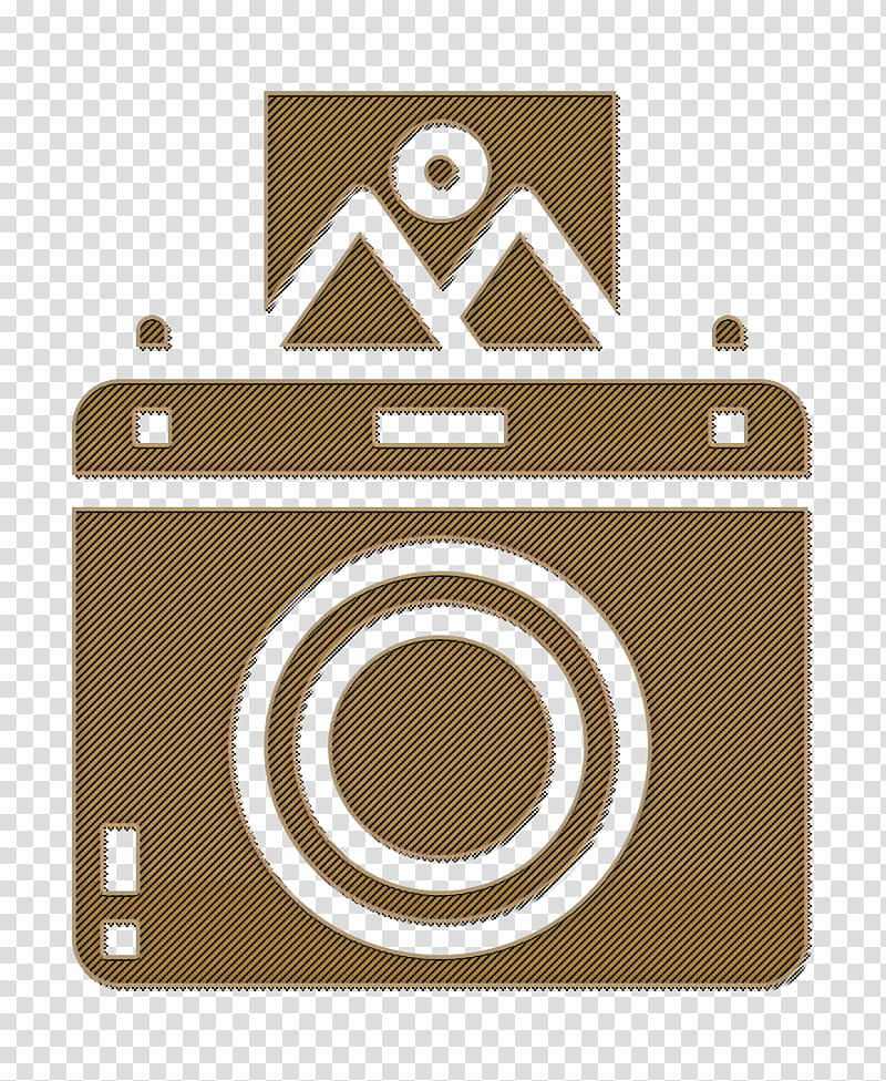 Camera icon graphy icon Instant camera icon, Icon, Cameras Optics, Line, Circle, Material Property, Digital Camera, Square transparent background PNG clipart