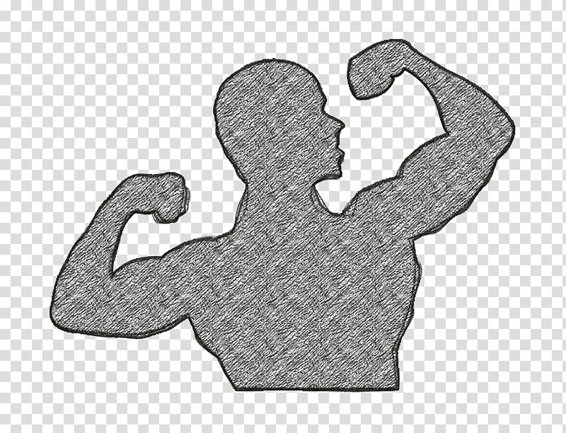 Gymnasticons icon Male gymnast flexing arms icon people icon, Gymnast Icon, Symbol, Black And White
, Chemical Symbol, Meter, Joint transparent background PNG clipart