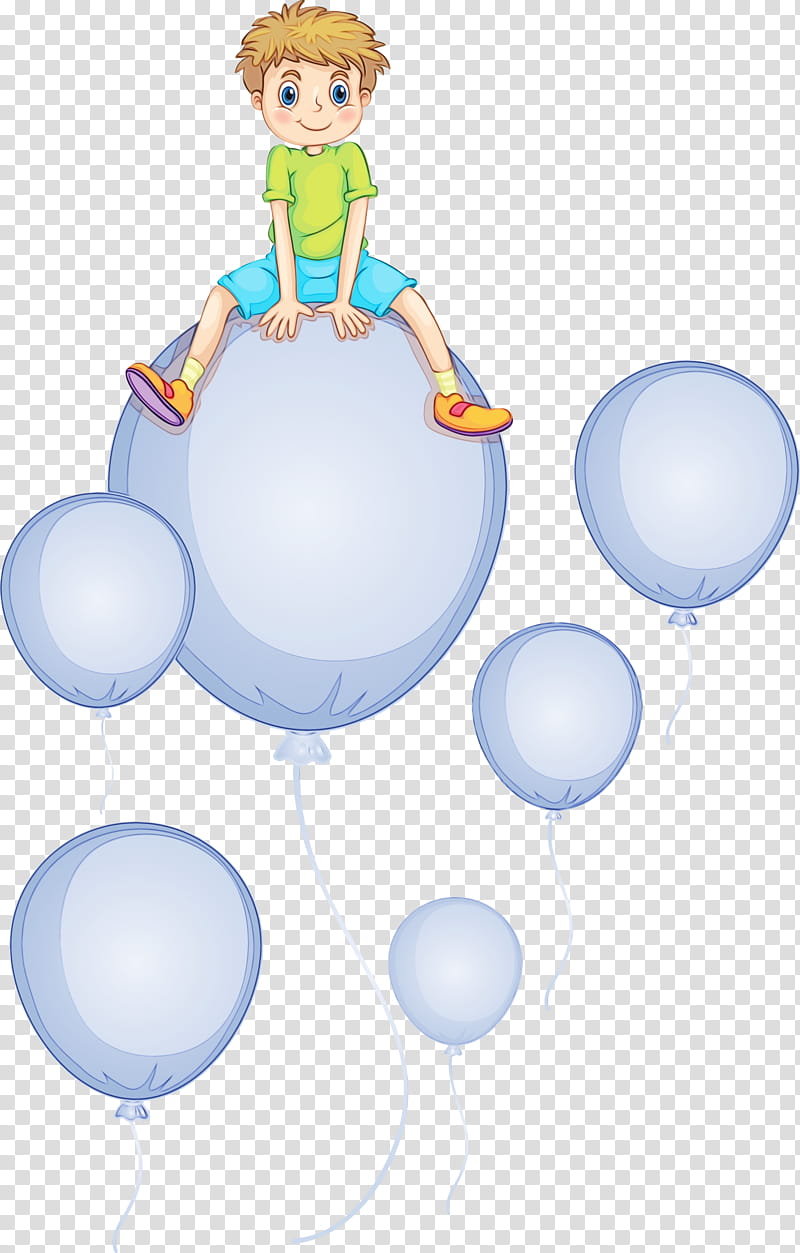 balloon water microsoft azure, Watercolor, Paint, Wet Ink transparent background PNG clipart