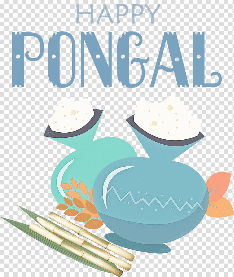 Happy Pongal Pongal, Tableware, Meter, Line, Flower, Charity Water, Charitable Organization transparent background PNG clipart