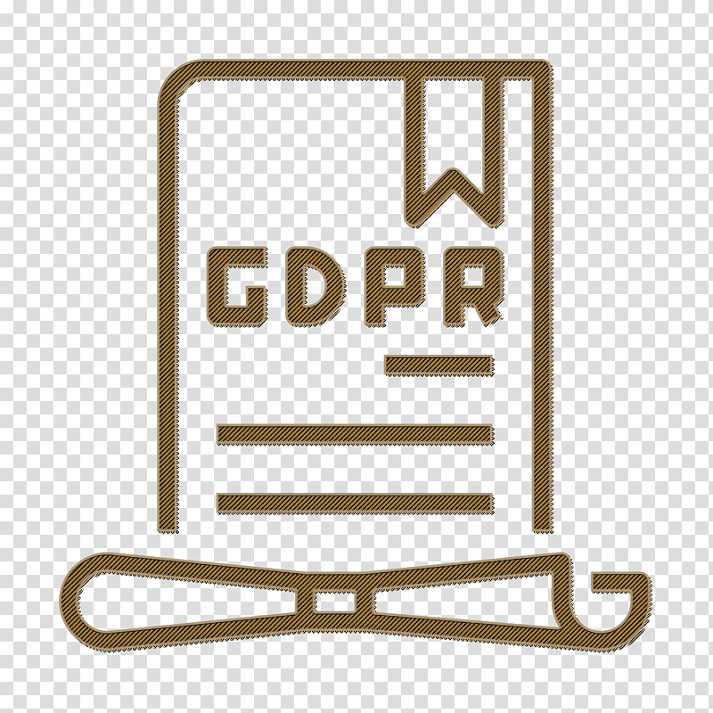 GDPR icon Document icon, General Data Protection Regulation, Security Information And Event Management, Computer, Law, Computer Hardware, Big Data transparent background PNG clipart