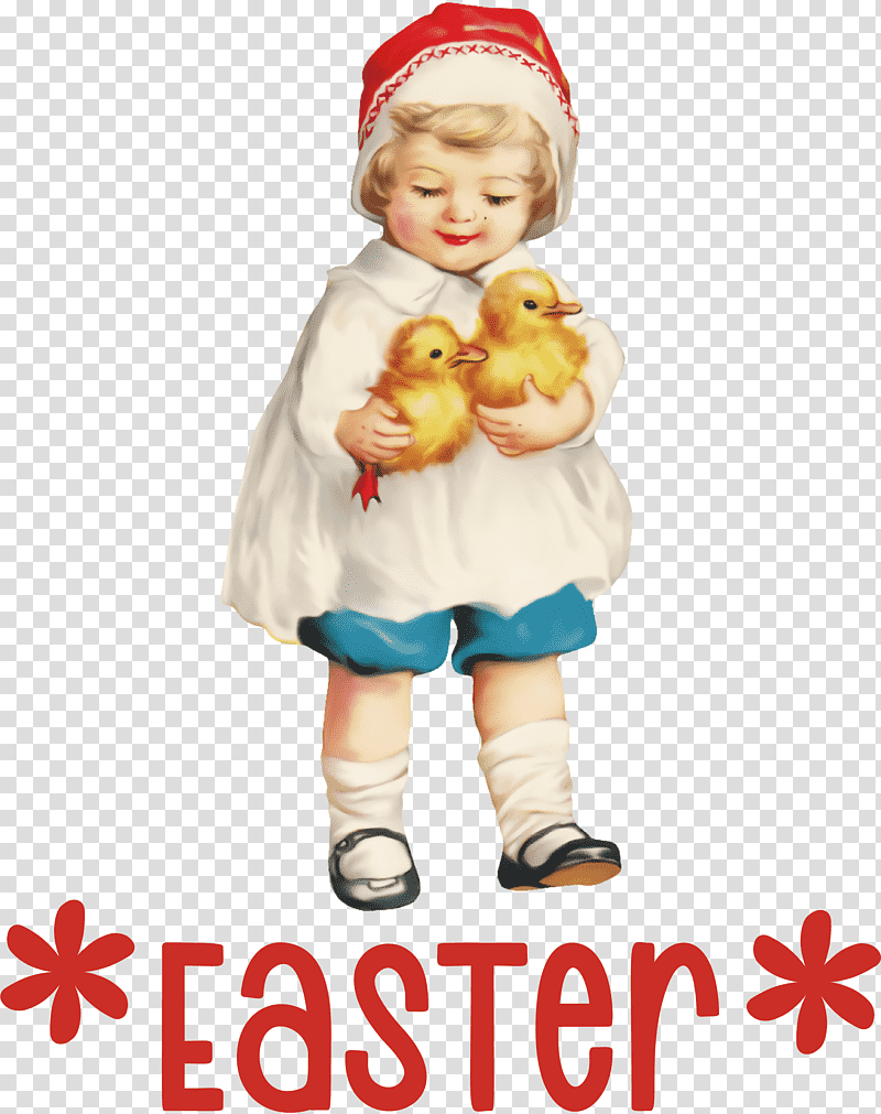 Easter Chicken Ducklings Easter Day Happy Easter, Tshirt, Doll, Clothing, Presentation, Doll Collecting, Animation transparent background PNG clipart