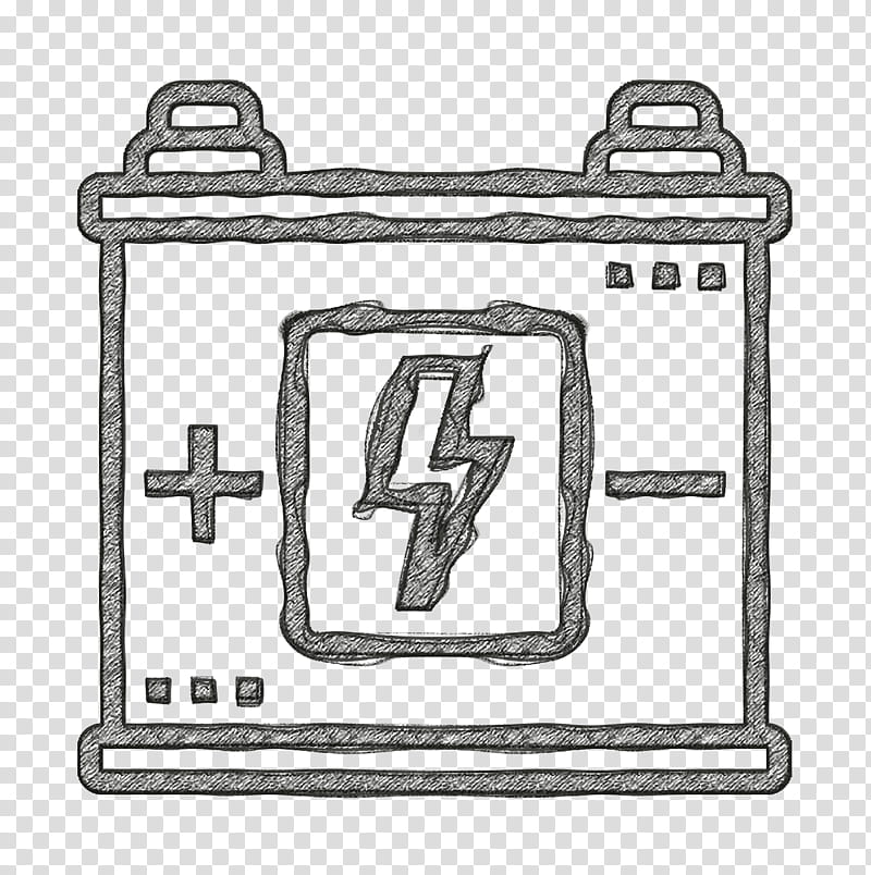 Battery icon Automotive Spare Part icon Power icon, Drawing, Royaltyfree, Line Art, Logo, Infographic, Vial transparent background PNG clipart
