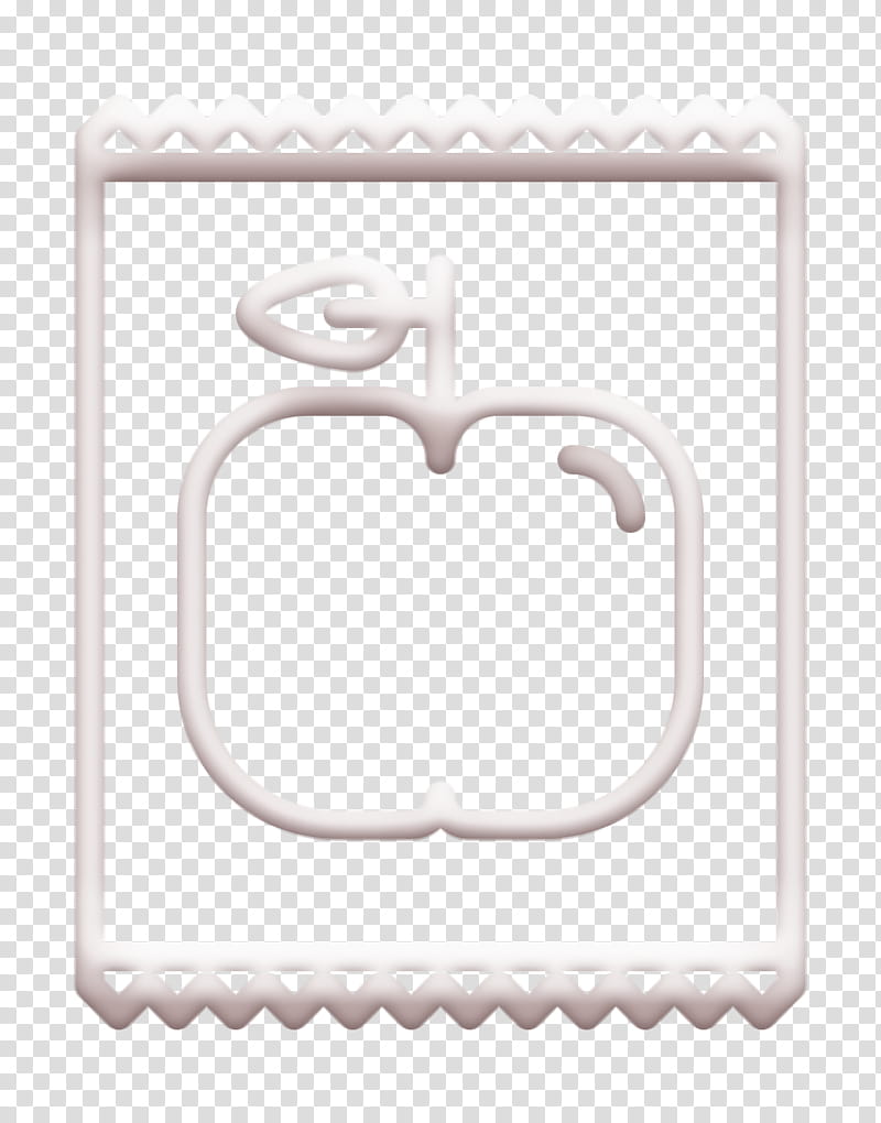 Food and restaurant icon Snacks icon Apple icon, Blackandwhite, Heart, Symbol, Logo, Love, Square, Rectangle transparent background PNG clipart