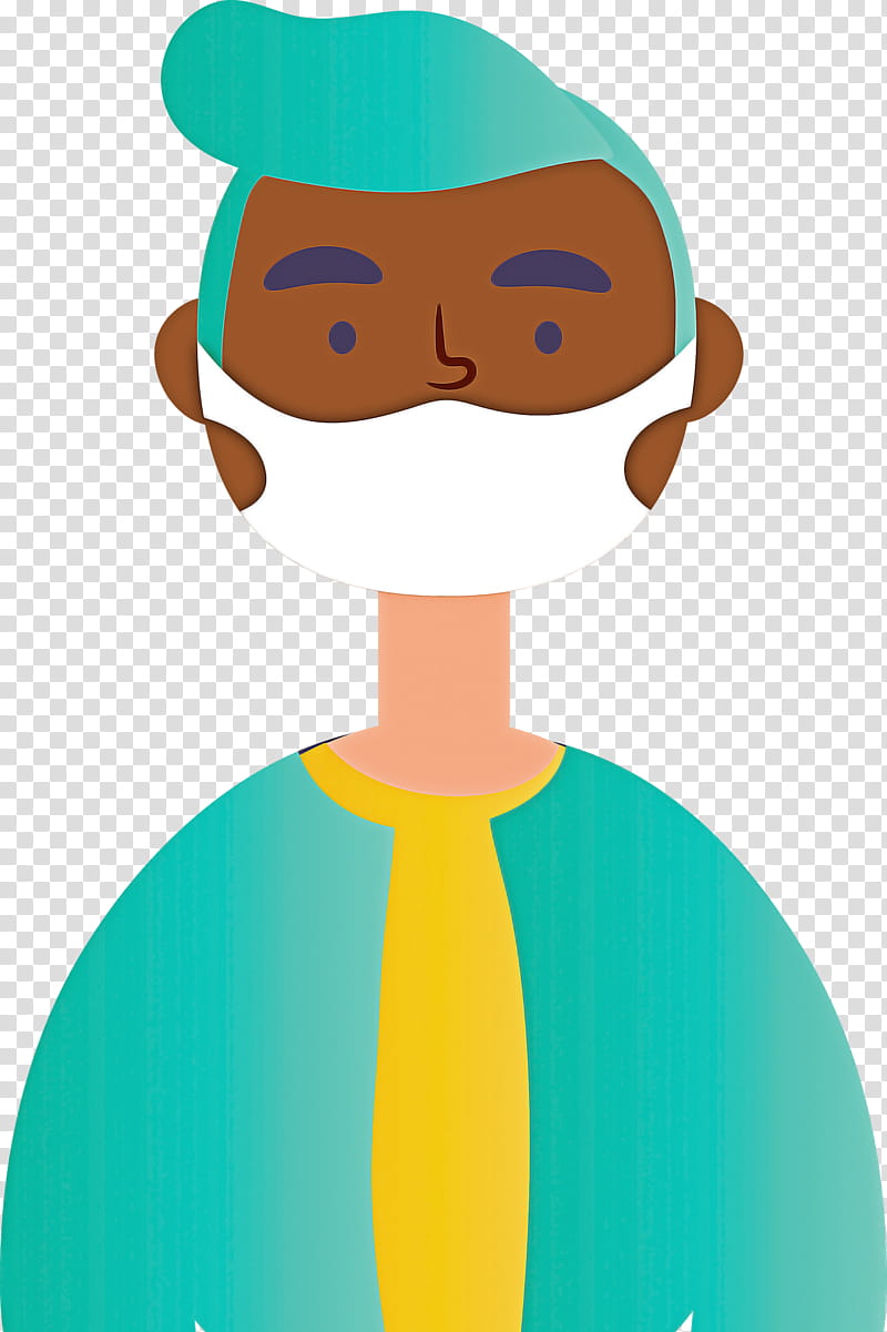 Wearing Mask Coronavirus Corona, Coronavirus Disease 2019, Surgical Mask, Cartoon, Watercolor Painting, Personal Protective Equipment, Smile, Animation transparent background PNG clipart