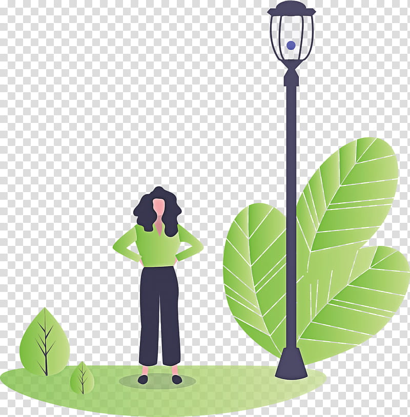 fashion girl, Green, Leaf, Plant, Tree, Flower, Plant Stem transparent background PNG clipart