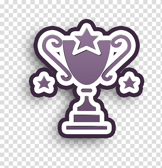 Reward icon Trophy icon Game Elements icon, Symbol, Emblem, Sticker, Logo transparent background PNG clipart