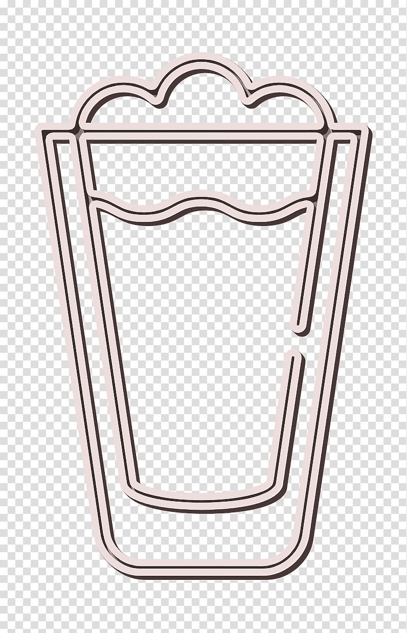 Coffee Shop icon Frappe icon Glass icon, Rectangle, Unbreakable, Geometry, Mathematics transparent background PNG clipart