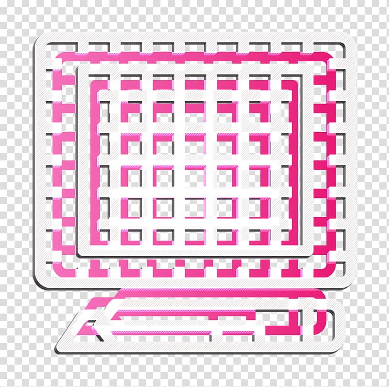 Cartoonist icon Cutting mat icon, Pink, Line, Rectangle, Magenta, Square transparent background PNG clipart