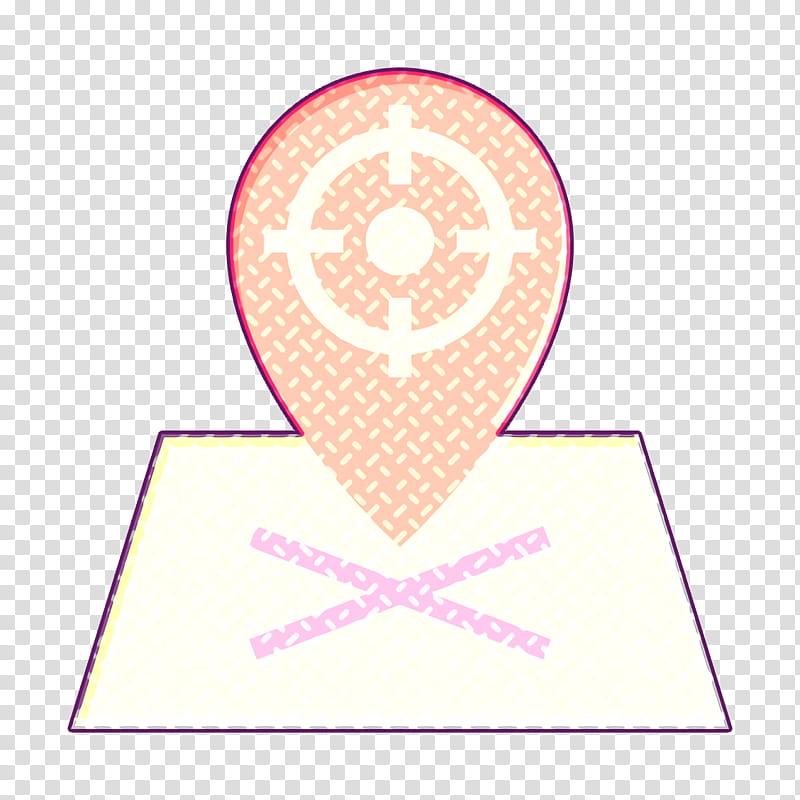 Navigation Map icon Placeholder icon Gps icon, Pink, Logo, Heart, Circle, Magenta transparent background PNG clipart