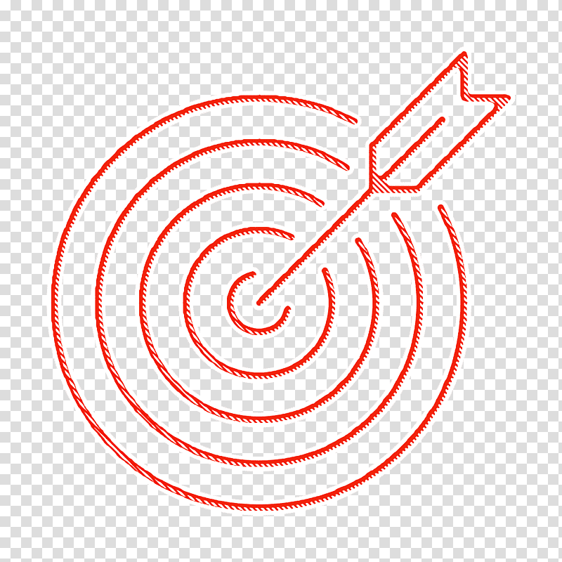 Bullseye icon Target icon Management icon, Business, Human Resource Management, Company, Marketing, Customer, Consultant transparent background PNG clipart