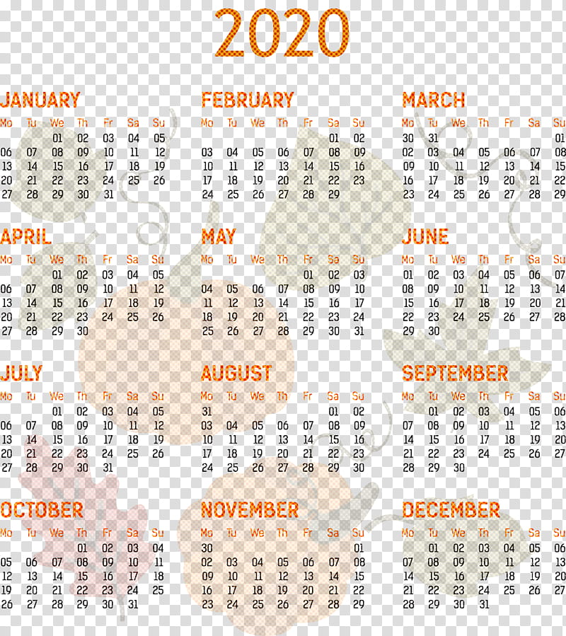 year calendar clipart