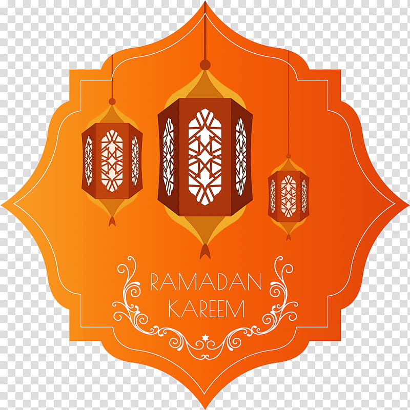 Ramadan islam Muslims, Orange, Emblem, Logo, Symbol, Furniture transparent background PNG clipart