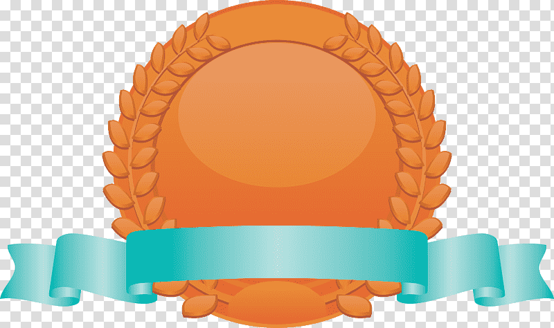 Brozen Badge Blank Brozen Badge Award Badge, Orange, Magenta, Logo, Surgical Mask, Medal, Yellow transparent background PNG clipart