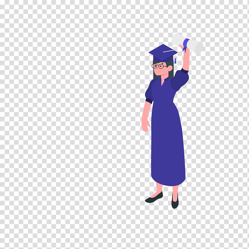 graduation ceremony academic dress formal wear clothing dress, Toga, Square Academic Cap, Hat, Academy, Diploma, Cartoon, Fashion transparent background PNG clipart