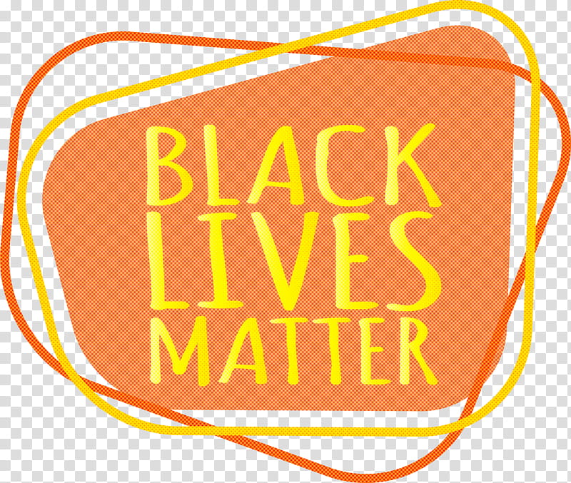 Black Lives Matter STOP RACISM, Logo, Meter, Yellow, Line, Point, Area transparent background PNG clipart