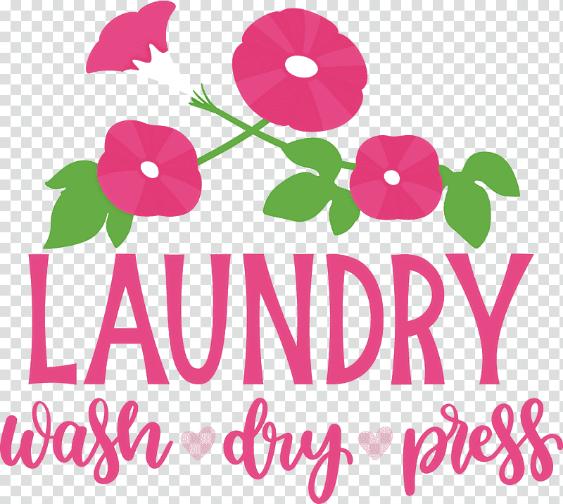 Laundry Wash Dry, Press, Floral Design, Cut Flowers, Logo, Petal, Text transparent background PNG clipart