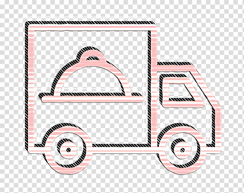 Food truck icon Fast Food icon Van icon, Line, Meter, Mathematics, Geometry transparent background PNG clipart