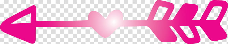 simple arrow heart arrow, Pink, Line, Material Property, Finger, Magenta transparent background PNG clipart