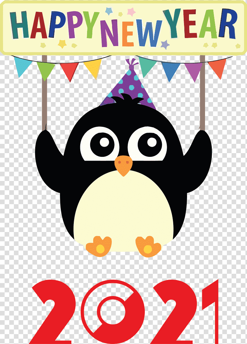 2021 Happy New Year 2021 New Year Happy 2021 New Year, Line, Meter, Beak, Tutankhamun, Mathematics, Biology transparent background PNG clipart