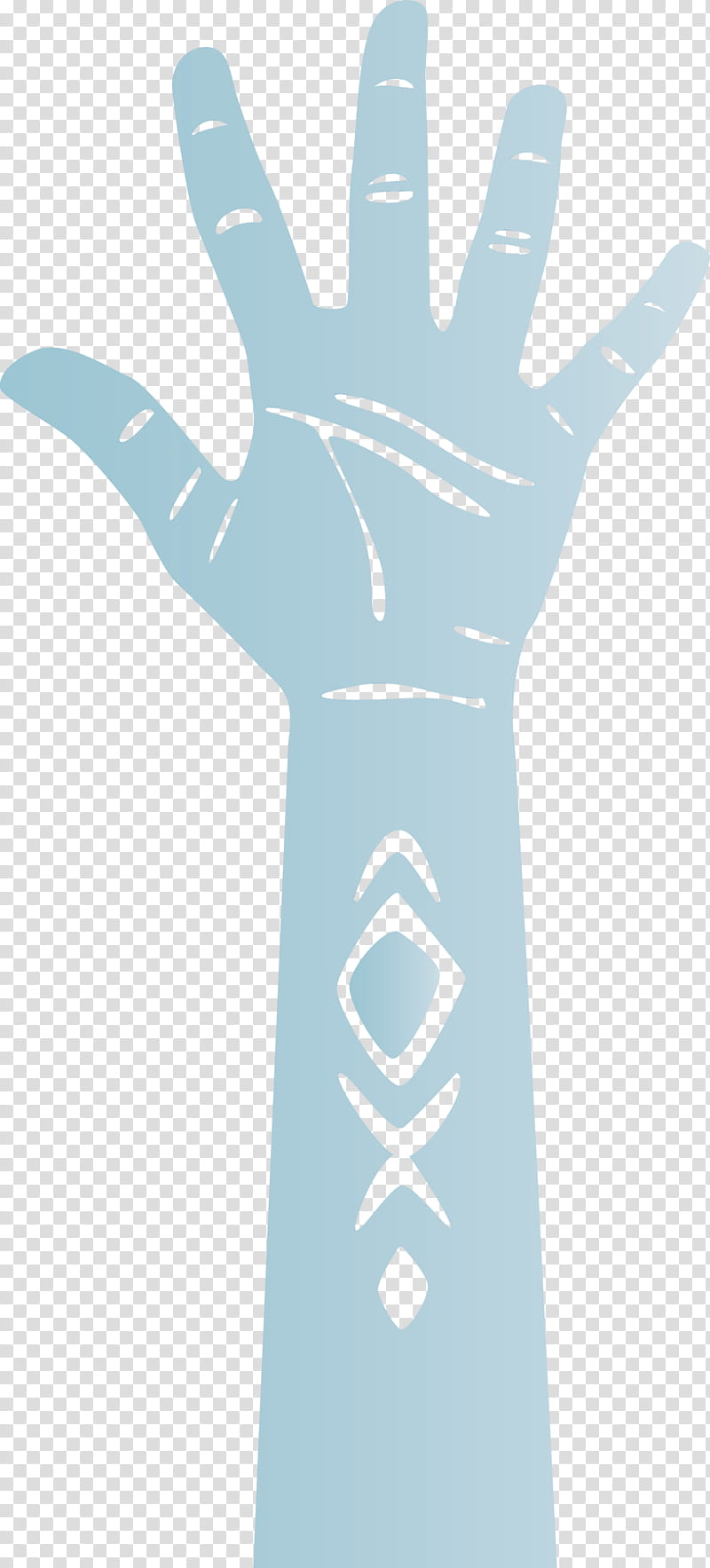 glove font line microsoft azure mexican mafia, Hand, Finger, Watercolor, Paint, Wet Ink, Meter transparent background PNG clipart