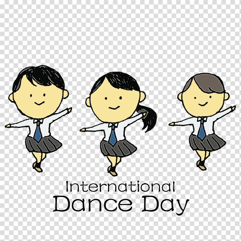 Emoticon, International Dance Day, Watercolor, Paint, Wet Ink, Smiley, Cartoon transparent background PNG clipart