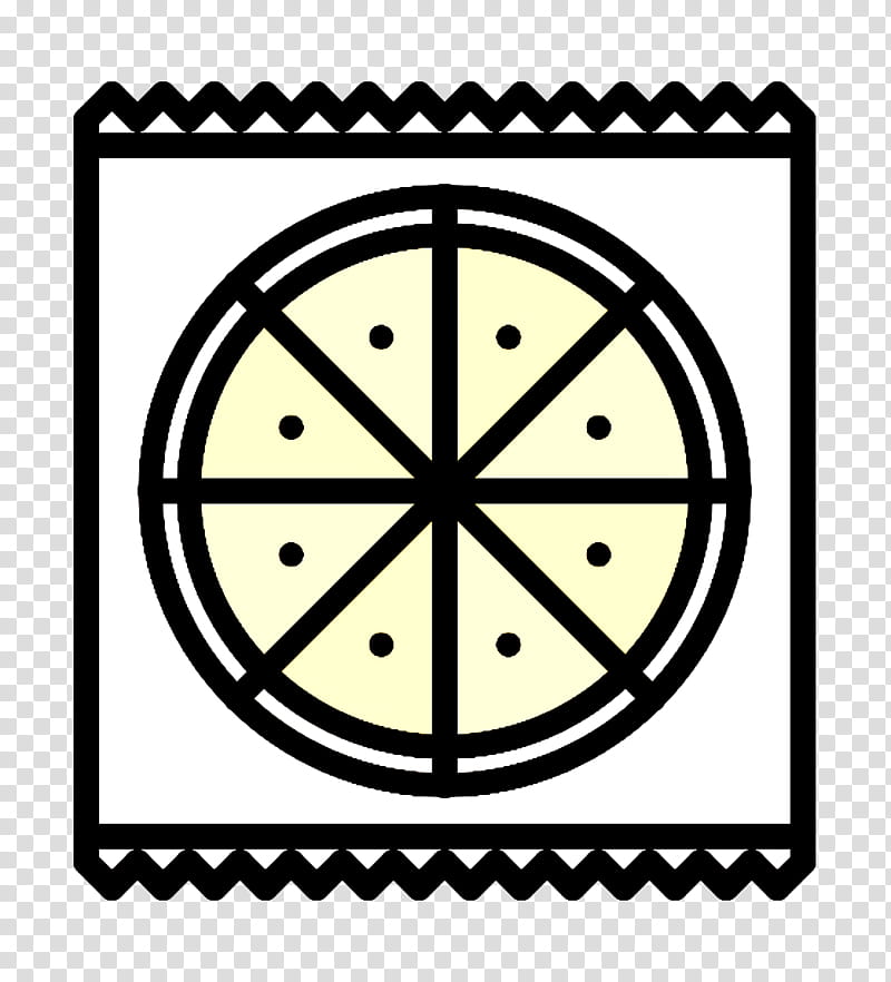 Snacks icon Pizza icon, Rectangle transparent background PNG clipart