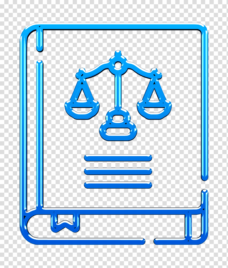 Law icon Law book icon Politics icon, blue and white robot illustration, Drawing, Logo, Book Illustration transparent background PNG clipart
