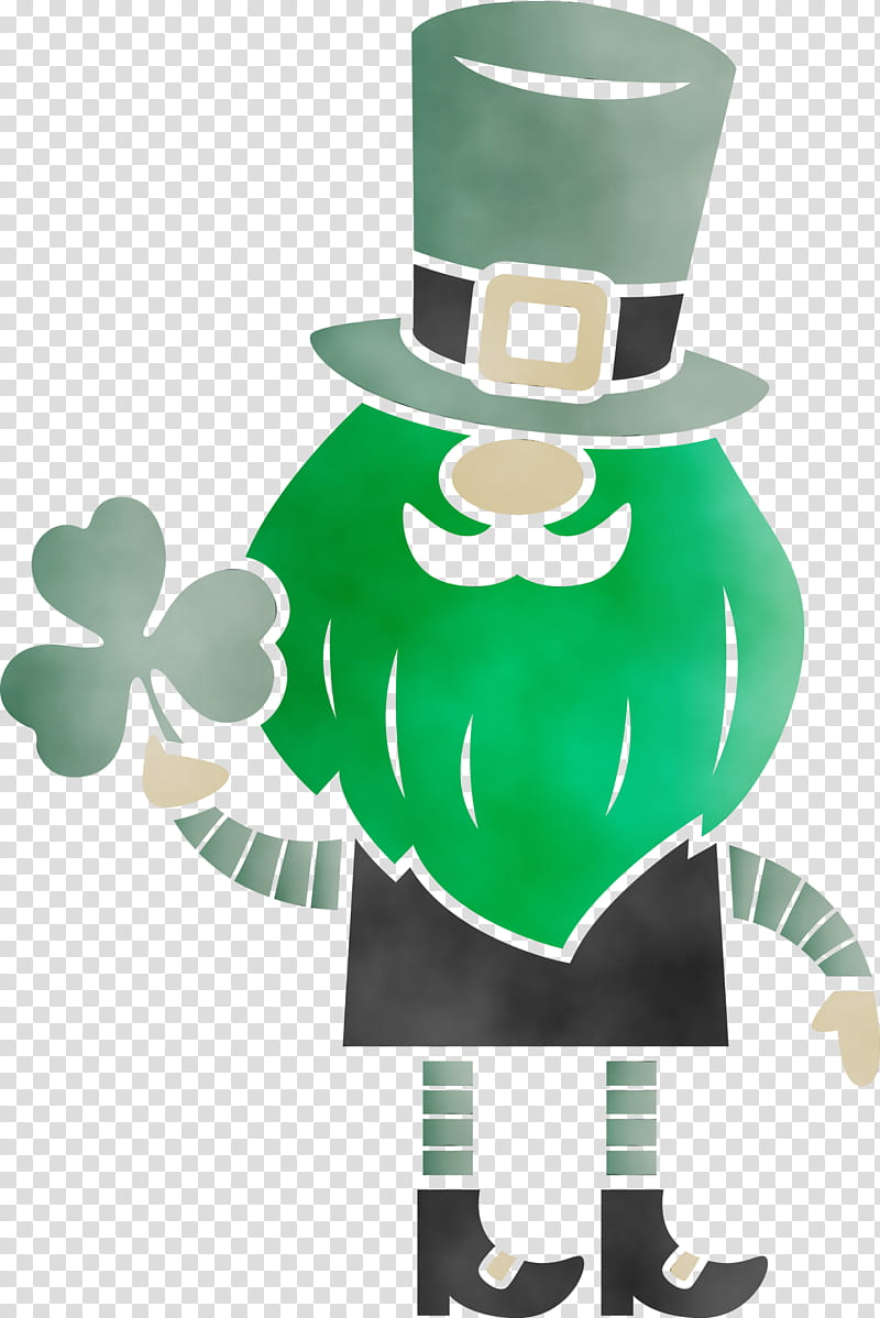 amphibians character green symbol font, St Patricks Day, Saint Patrick, Watercolor, Paint, Wet Ink, Science, Character Created By transparent background PNG clipart
