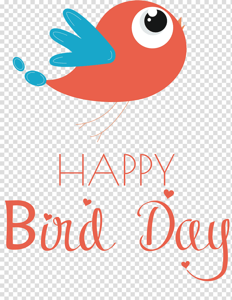 Bird Day Happy Bird Day International Bird Day, Birds, Logo, Beak, Meter, Line, Happiness transparent background PNG clipart