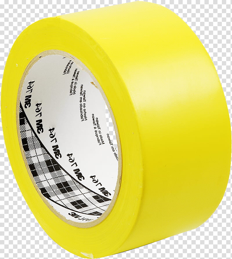 Duct tape, Yellow, Gaffer Tape, Boxsealing Tape, Electrical Tape, Adhesive Tape, Masking Tape, Office Supplies transparent background PNG clipart