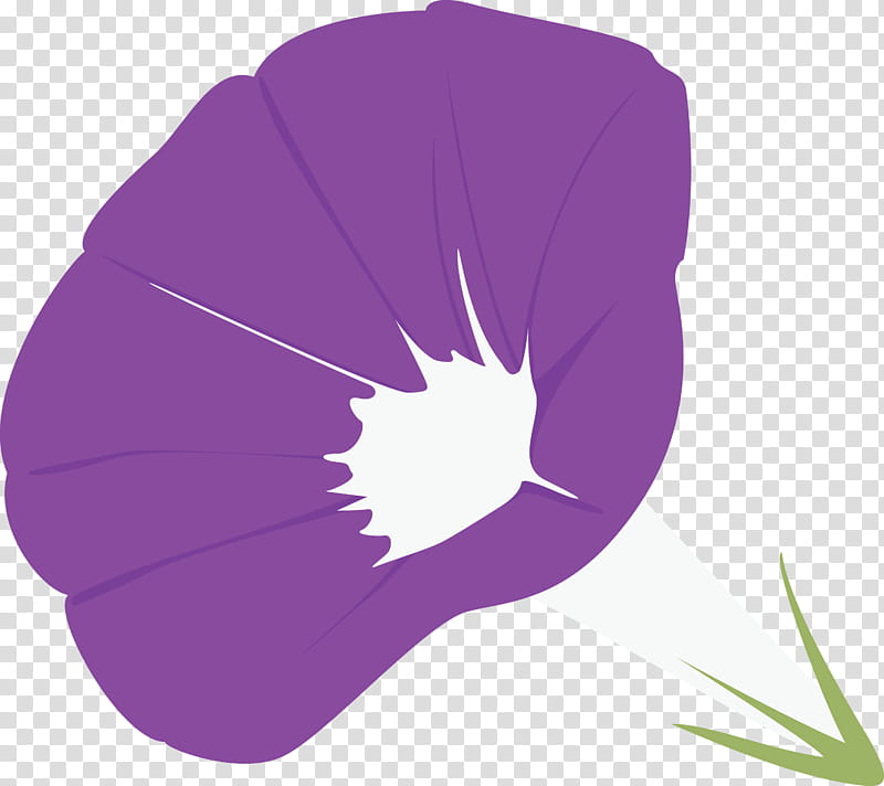 Morning Glory Flower, Violet, Purple, Leaf, Lavender, Plant, Petal, Wildflower transparent background PNG clipart