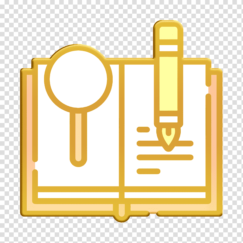 Research icon Copywriting icon Book icon, Data, Blog, Content Writing Services, Internet, Email, Internet Of Things transparent background PNG clipart