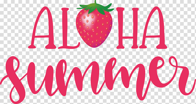 Aloha Summer Summer, Summer
, Logo, Strawberry, Line, Meter, Fruit transparent background PNG clipart