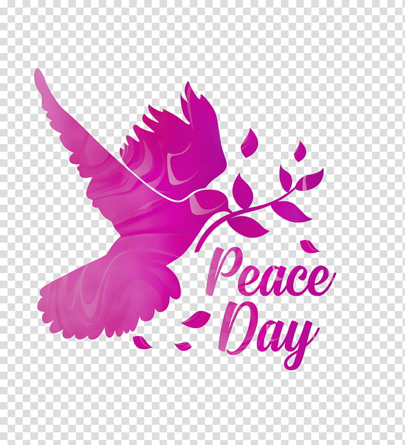 drawing logo, International Day Of Peace, World Peace Day, Watercolor, Paint, Wet Ink, transparent background PNG clipart
