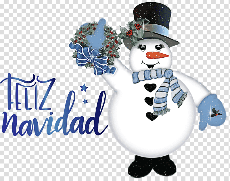 Feliz Navidad Merry Christmas, Snowman, Christmas Day, New Years Day, Birthday
, New Years Eve, Holiday transparent background PNG clipart