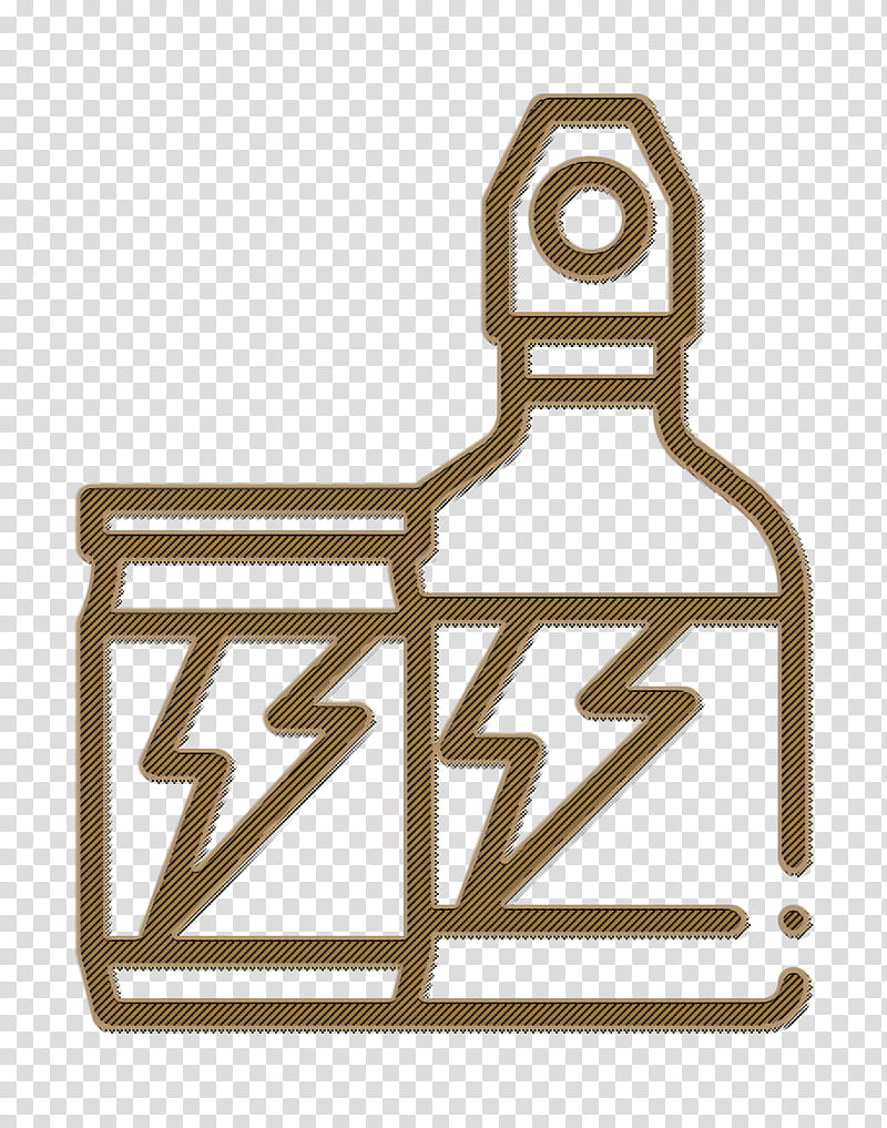 Food and restaurant icon Energy drink icon Beverage icon, Logo, Line, Angle, Area, Meter transparent background PNG clipart