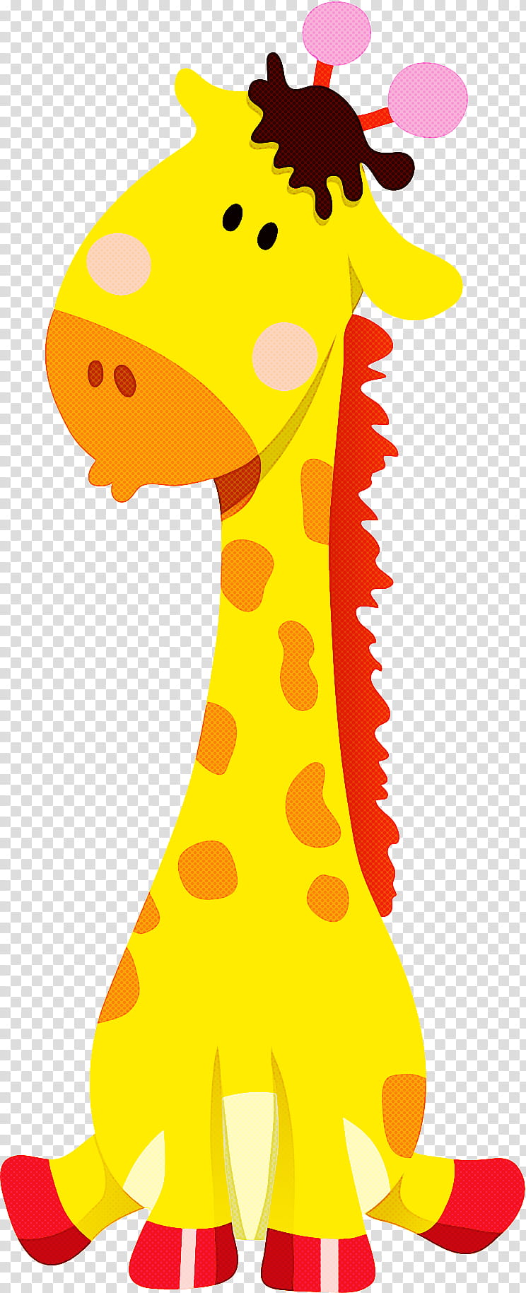 giraffe cartoon tj junior praha text art museum, Child Art, Sticker, Idnescz, Prague transparent background PNG clipart