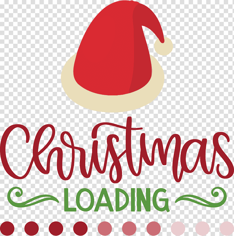 Christmas Loading Christmas, Christmas , Logo, Hat, Meter, Google, Fruit transparent background PNG clipart