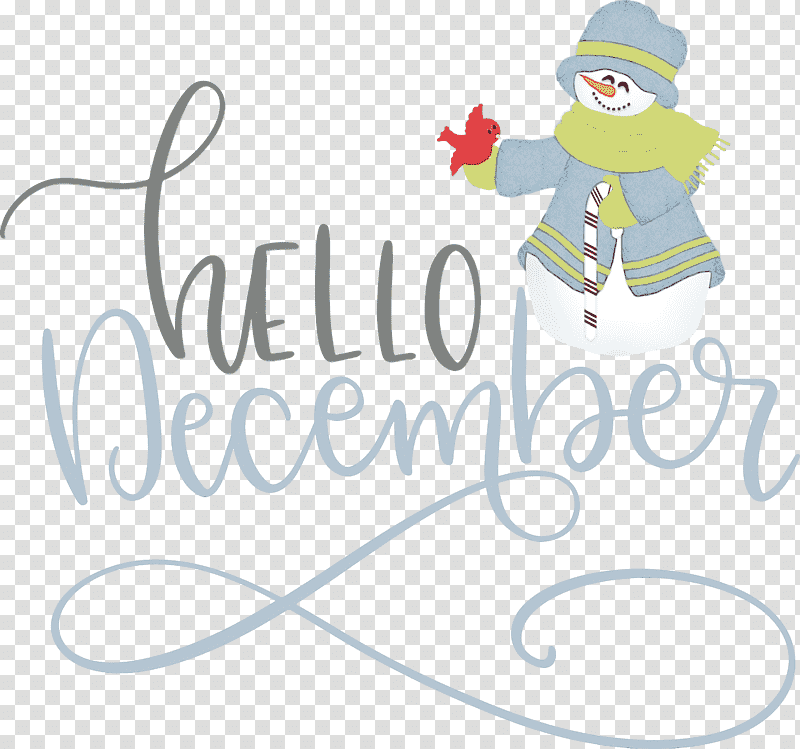 character meter line happiness behavior, Hello December, Winter
, Watercolor, Paint, Wet Ink, Material transparent background PNG clipart