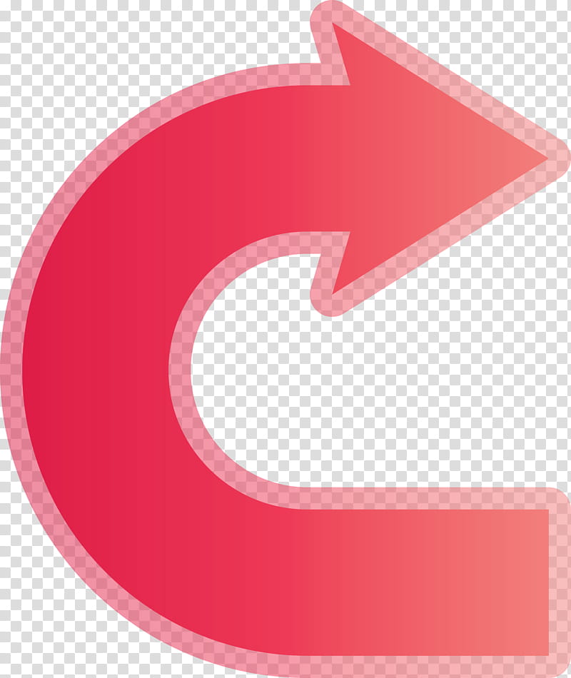 U Shaped Arrow, Pink, Material Property, Logo, Symbol transparent background PNG clipart